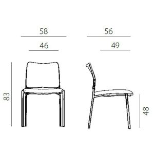 KONFERENCIJSKA STOLICA 2171 ROCKY NET - Slika 6