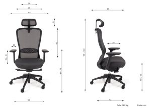 UREDSKA STOLICA AEROFLEX FX SIVA