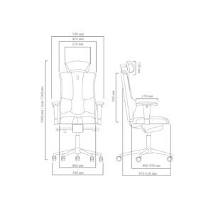 UREDSKA STOLICA ELEGANCE - Slika 7