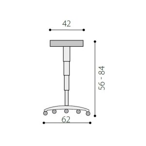 RADNA STOLICA 1290 SELLA - Slika 2