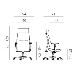 UREDSKA STOLICA 1824 LEI 24/7 - Slika 4