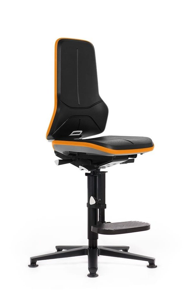 NEON-SA-CEPOVIMA-I-STEPENICOM-1 RADNA STOLICA ESD NEON 3 SA KOTAČIMA I STEPENICOM