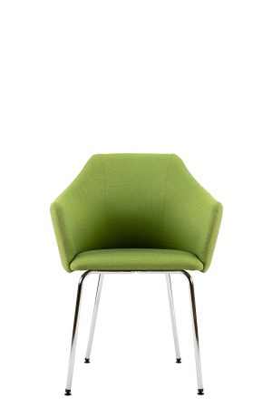 FOTELJA RAVENNA VISITOR CRNA - Slika 2