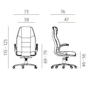 UREDSKA STOLICA MARKUS 24/7 - Slika 2