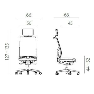 UREDSKA STOLICA 1850 OMNIA PDH - Slika 6