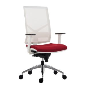 UREDSKA STOLICA 1850 OMNIA WHITE - Slika 3