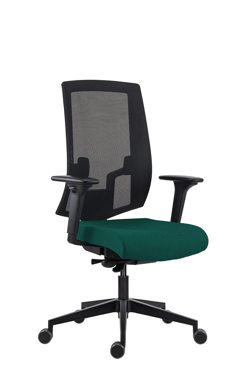 2900-SYN-B-Lapel_2_BN15 UREDSKI STOLAC 2900 SYN-B ALU BLACK - Slika 1