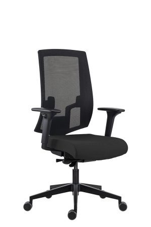 UREDSKI STOLAC 2900 SYN-B ALU BLACK - Slika 6