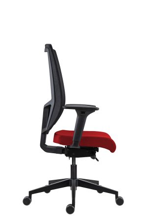 UREDSKI STOLAC 2900 SYN-B ALU BLACK - Slika 8