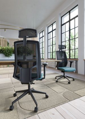 UREDSKI STOLAC 2900 SYN-B LAPEL PDH - Slika 2