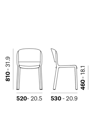 UGOSTITELJSKI STOLAC DOME 260 - Slika 5