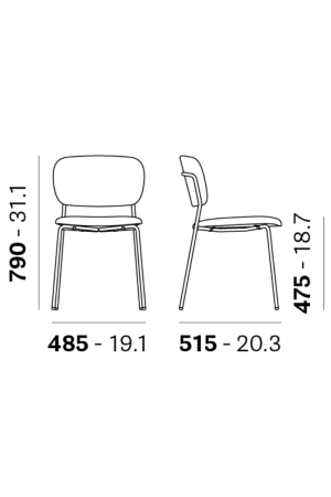 KONFERENCIJSKI STOLAC JAZZ 3719 - Slika 5
