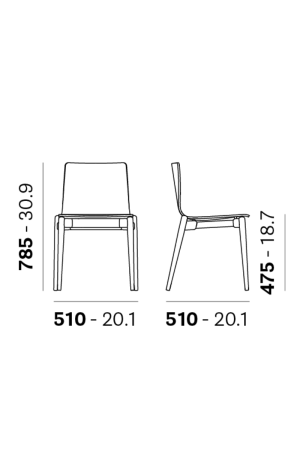 UGOSTITELJSKI STOLAC MALMÖ 391 - Slika 5