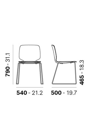 UGOSTITELJSKI STOLAC BABILA 2740 - Slika 2