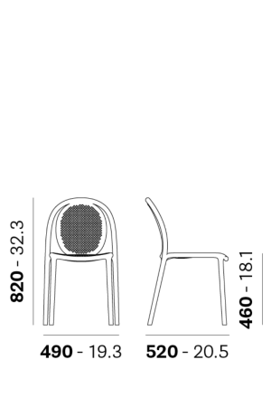 UGOSTITELJSKI STOLAC REMIND 3730 - Slika 4