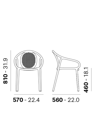 UGOSTITELJSKI STOLAC REMIND 3735 - Slika 4